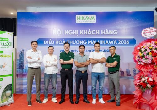 Lời tri ân gửi đến quý khách mời tham dự Hội nghị Khách hàng Điều hòa Thương mại HIKAWA 2026